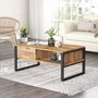 Hanah Home Mesa de Centro Ml34-A Pino Atlántico